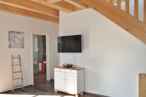 Ferienwohnung Hohner TV Zimmer Rosalie